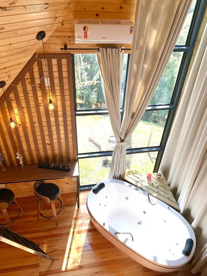 Aslaug Chale Villa Urubici Dağ evi